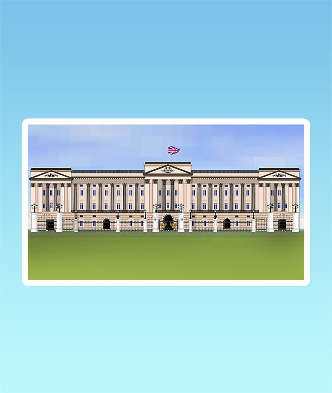 Buckingham Palace Sticker
