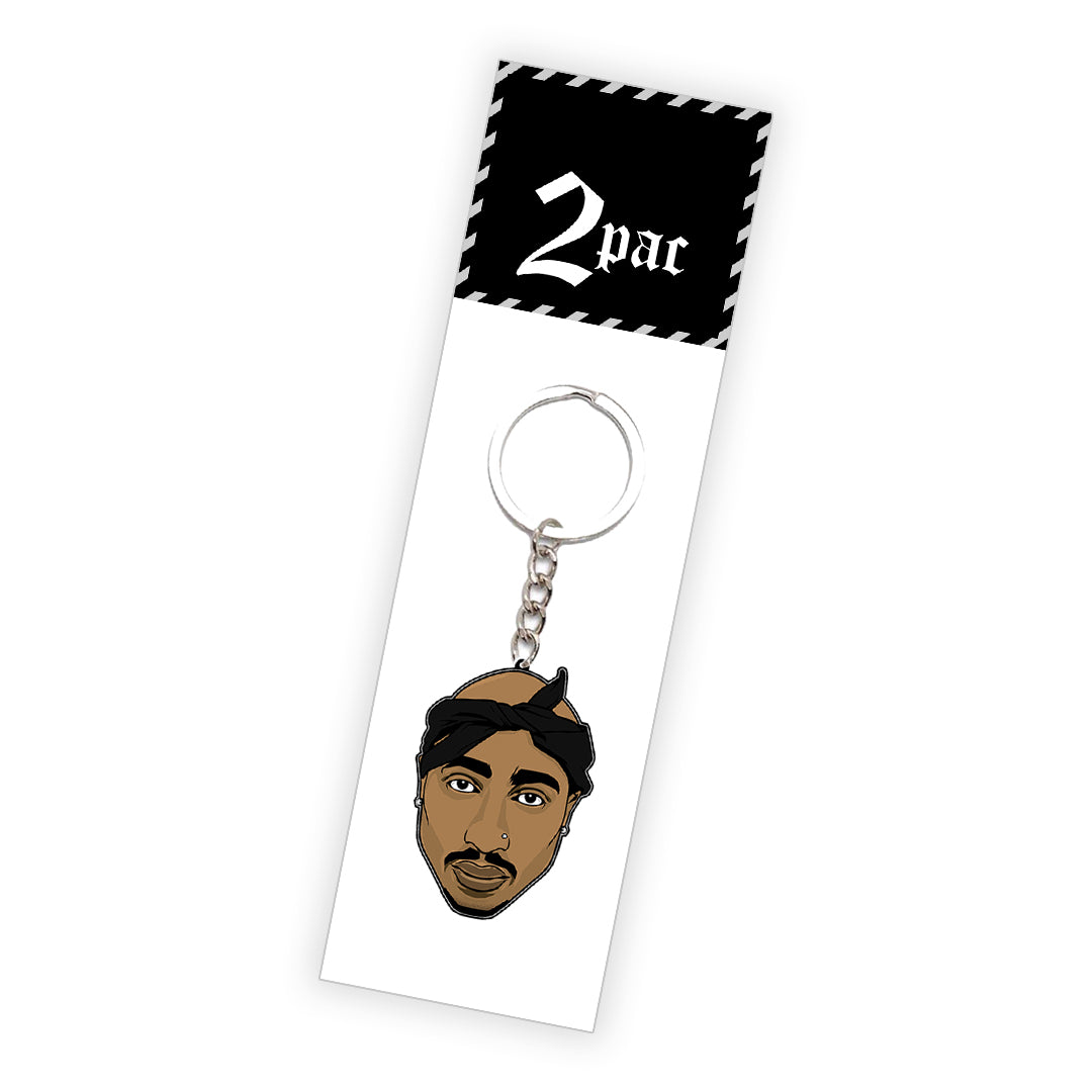 Tupac Shakur Keychain