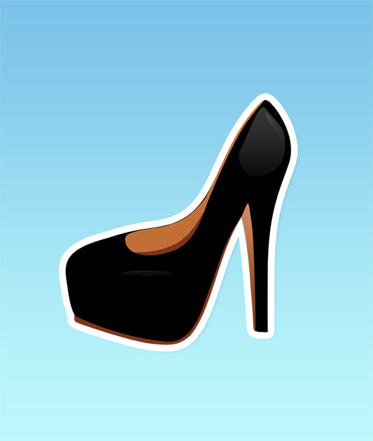 Black Heels Sticker