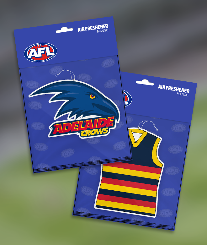 Adelaide Crows Bundle (8x Logo and 8x Guernsey Air Fresheners)