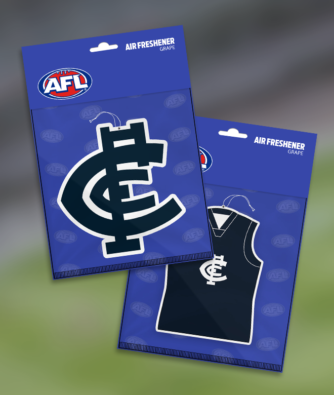 Carlton Blues Bundle (8x Logo and 8x Guernsey Air Fresheners)