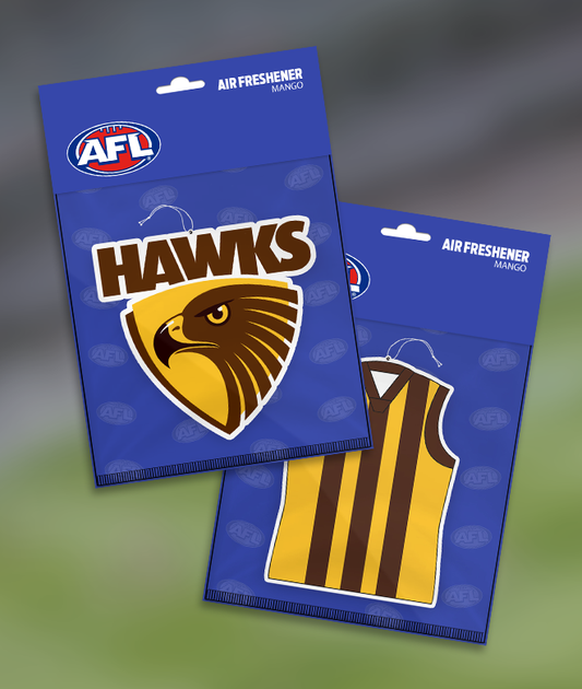 Hawthorn Hawks Bundle (8x Logo and 8x Guernsey Air Fresheners)