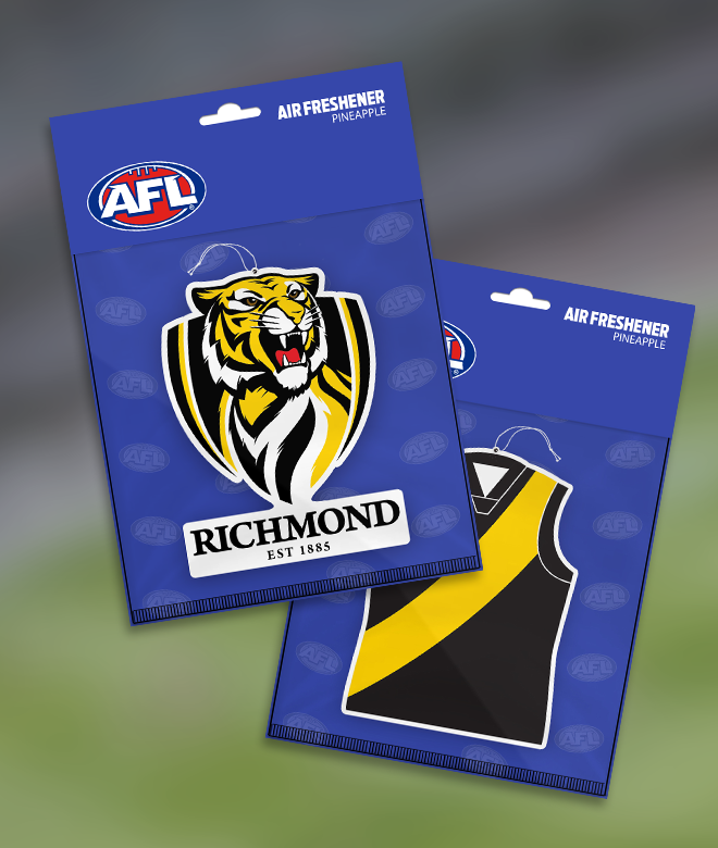 Richmond Tigers Bundle (8x Logo and 8x Guernsey Air Fresheners)