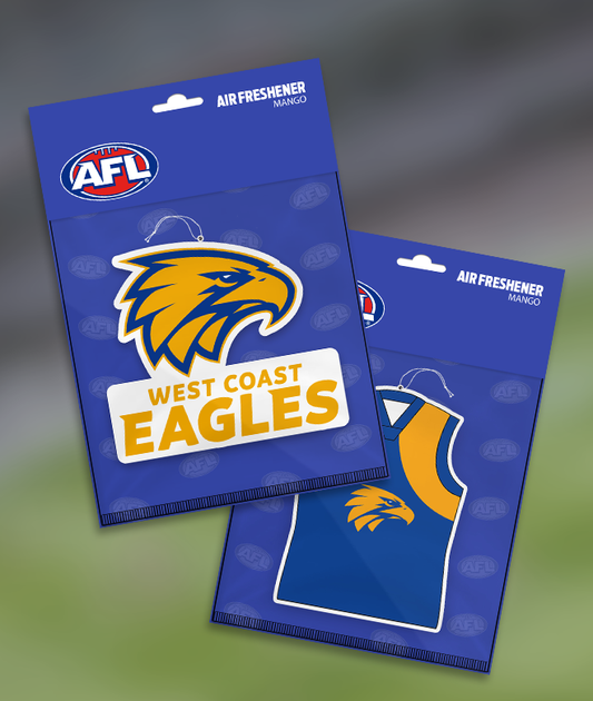 West Coast Eagles Bundle (8x Logo and 8x Guernsey Air Fresheners)