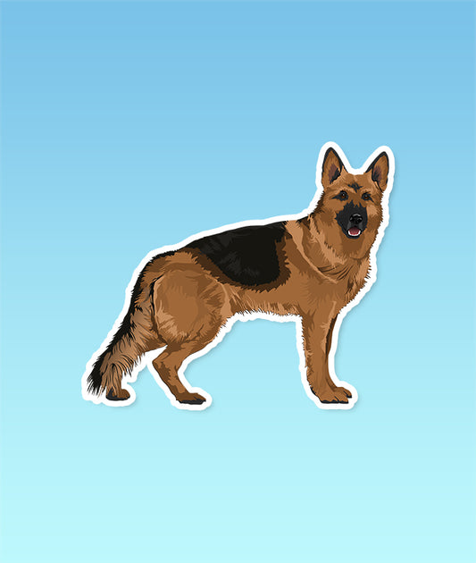 German Shepherd Sticker