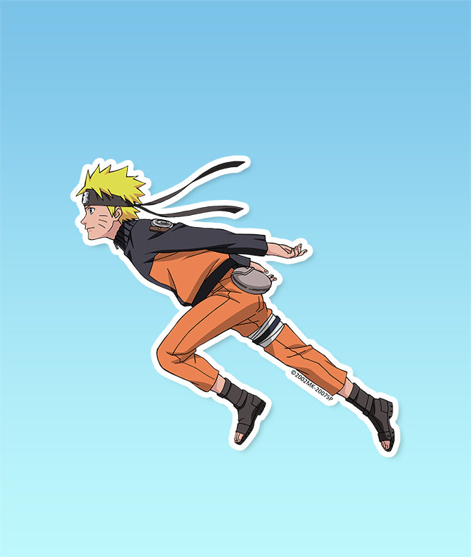 Naruto Running Sticker