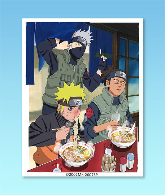 Naruto Group Ramen Sticker