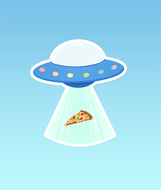 Pizza Searching Sticker