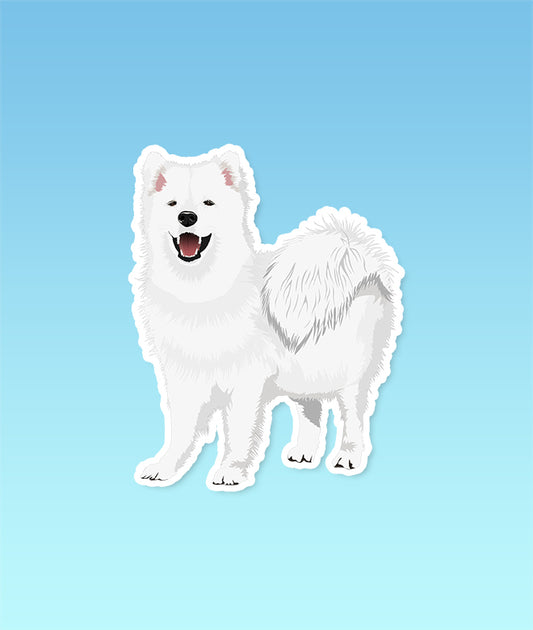 Simba the Samoyed Sticker