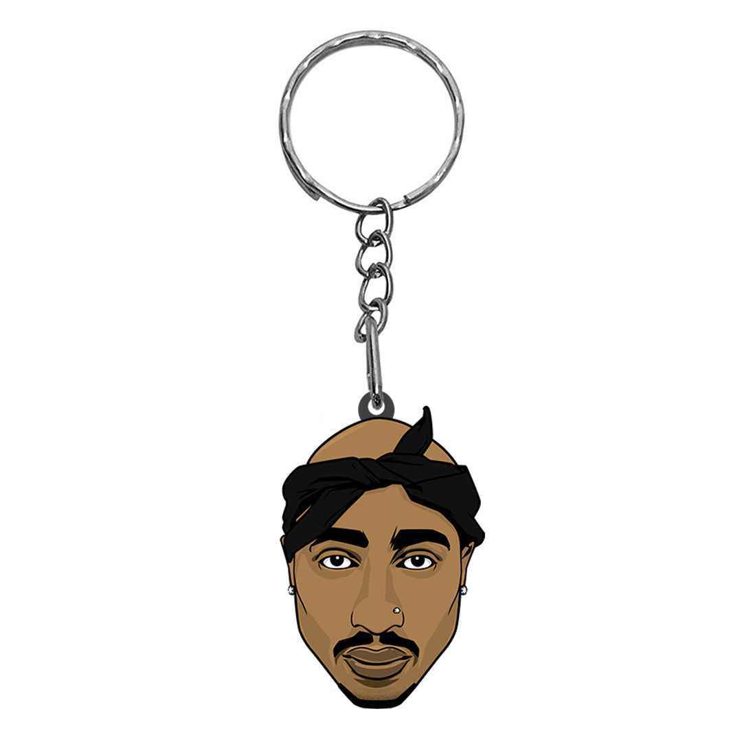Tupac Shakur Keychain