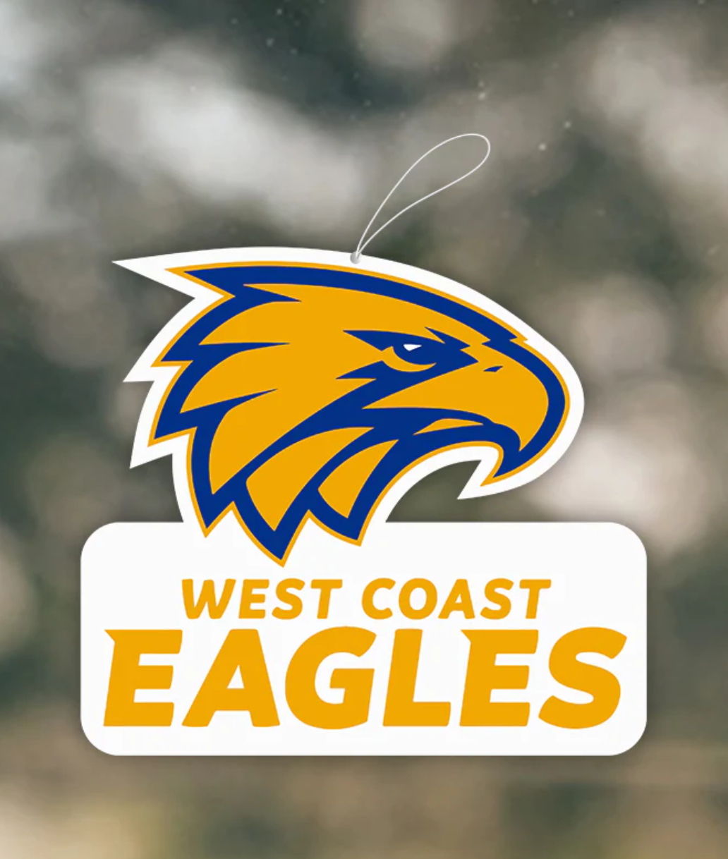 West Coast Eagles Bundle (8x Logo and 8x Guernsey Air Fresheners)